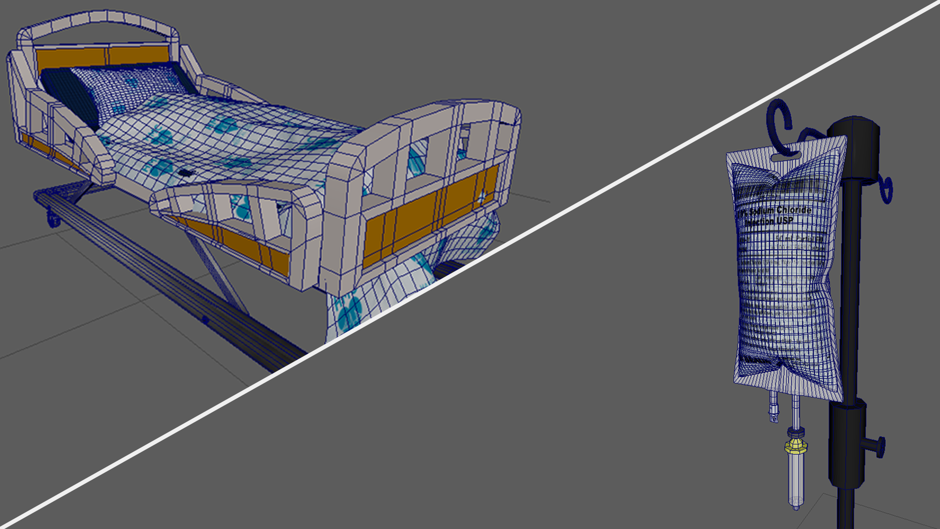 Hospital Prop Topology and Wireframes
